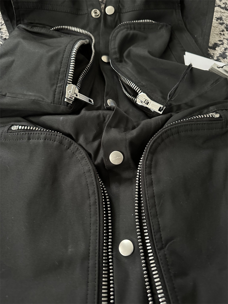 XUAN ZHAN RO DECONSTRUCTED MULTI-POCKET VEST VEST RETRO SHOULDER FUNCTION AMERICAN CARGO JACKET LOOSE CASUAL JACKET