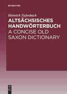 Concise Dictionary Handw?rterbuch Alts?chsisches Old 预售 Saxon 按需印刷