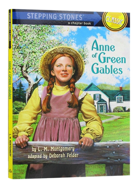 Anne of Green Gables 绿山墙的安妮 兰登经典文学初级章节书 Stepping Stone Book Classic 英文原版 中图原版