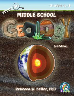 预售 按需印刷 Focus On Middle School Geology Student Textbook 3rd Edition (softcover)