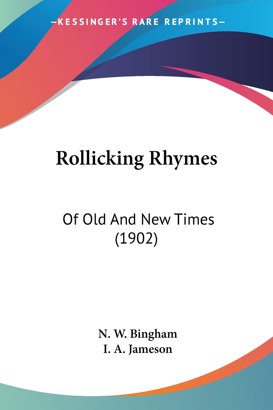 【预售 按需印刷】Rollicking Rhymes 书籍/杂志/报纸 原版其它 原图主图