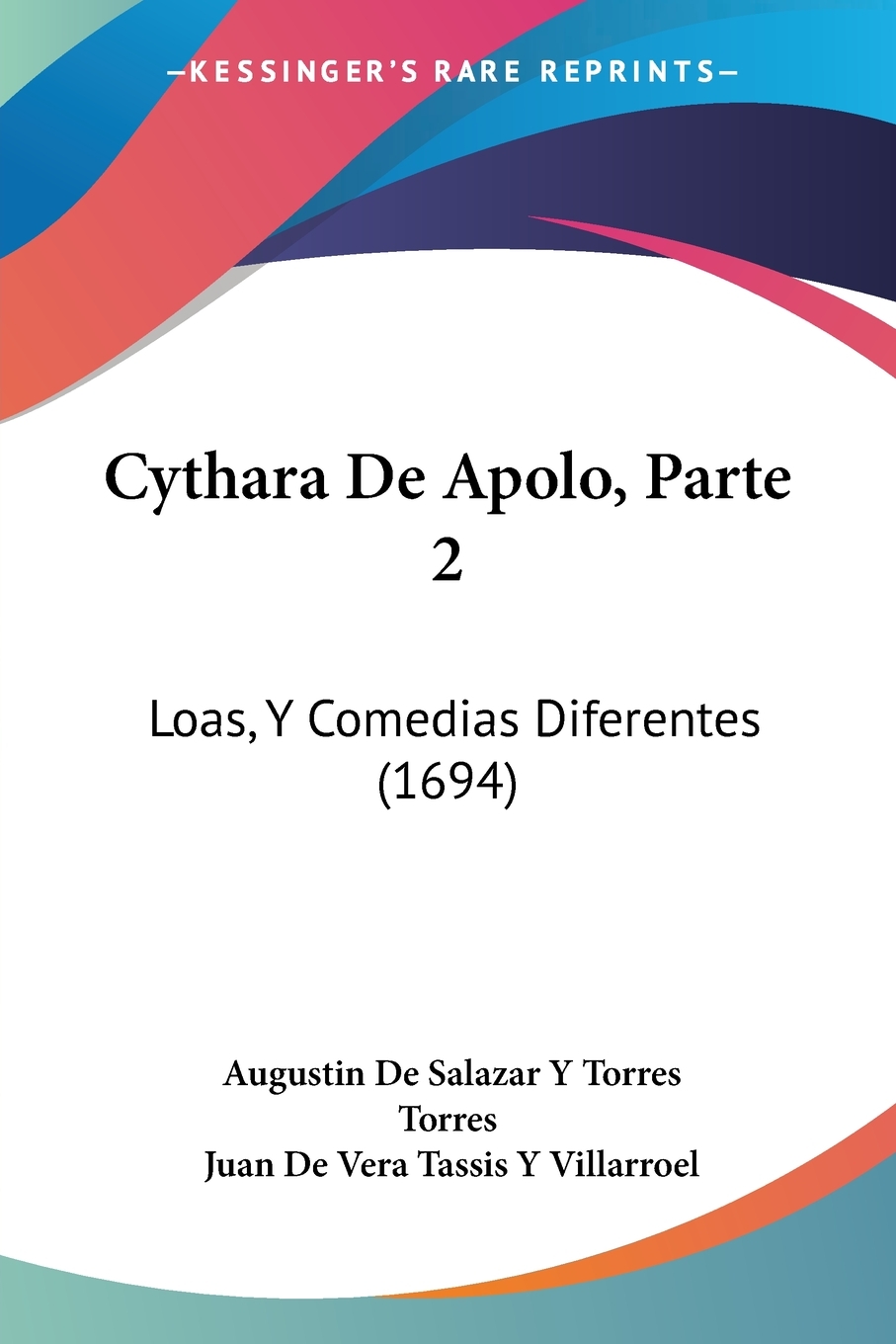 【预售 按需印刷】Cythara De Apolo  Parte 2