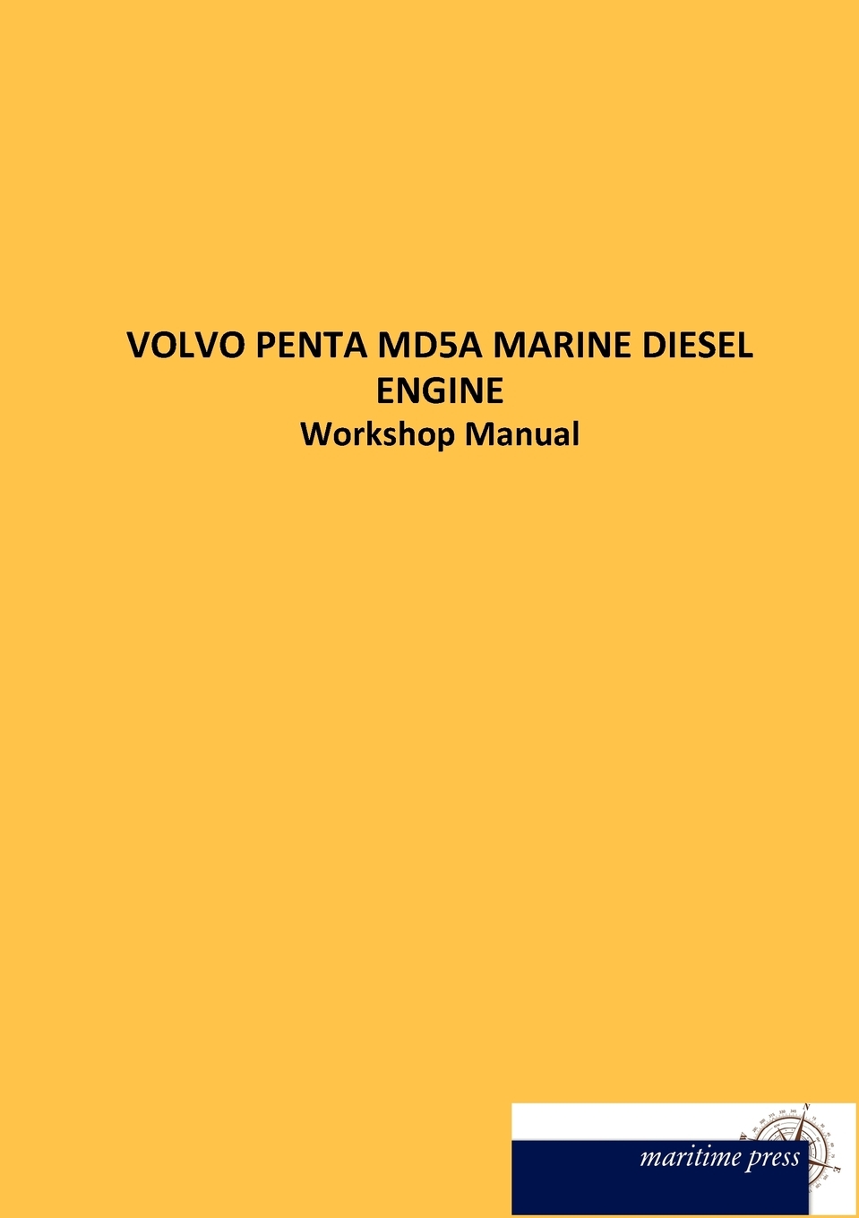 预售按需印刷 VOLVO PENTA MD5A MARINE DIESEL ENGINE德语ger