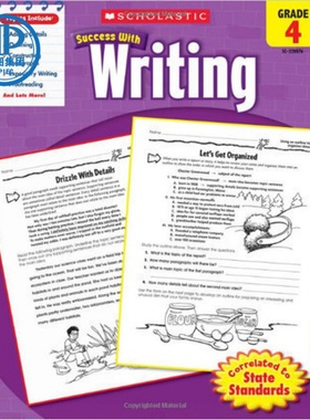 Scholastic Success with Writing, Grade 4学乐必赢写作 4年级