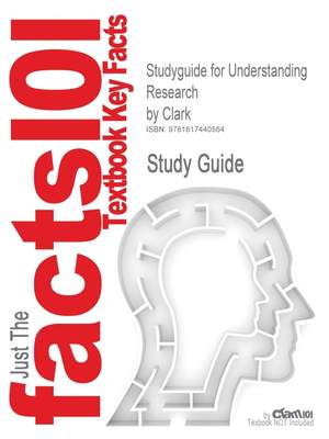 预售 按需印刷 Studyguide for Understanding Research by Clark  ISBN 9780131583894