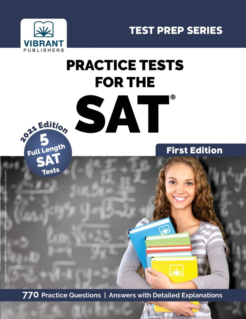 【预售 按需印刷】Practice Tests For The SAT 书籍/杂志/报纸 原版其它 原图主图