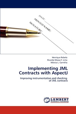 【预售 按需印刷】Implementing Jml Contracts with Aspectj