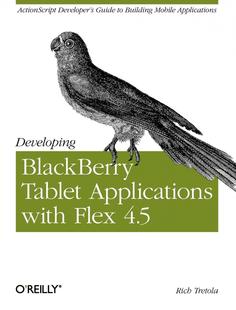 Flex Developing 预售 with 按需印刷 Applications Tablet 4.5 Blackberry