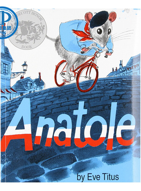 Anatole 阿纳托尔 1957年凯迪克银奖小说 进口原版