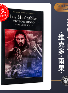 Les Misérables Vol.2 悲惨世界 维克多雨果 英语小说读物 环保纸口袋书【Wordsworth Classics系列】中图原版进口