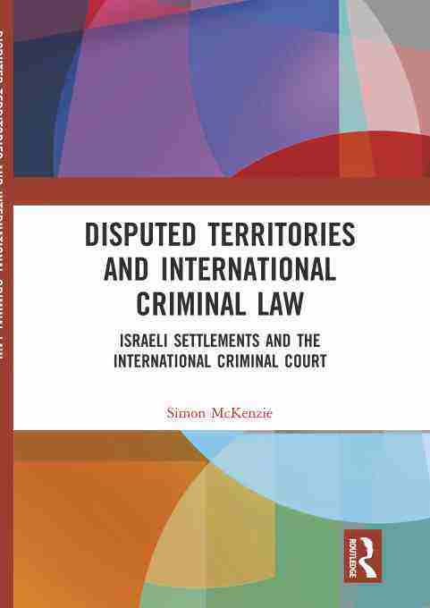 预售 按需印刷 disputed territories and international criminal