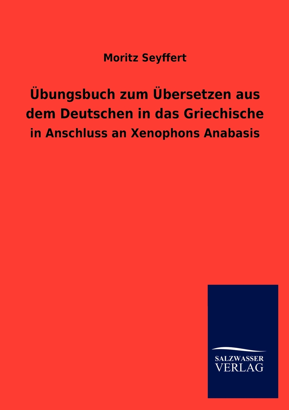 预售按需印刷übungsbuch zumübersetzen aus dem Deutschen in das Griechische德语ger-封面