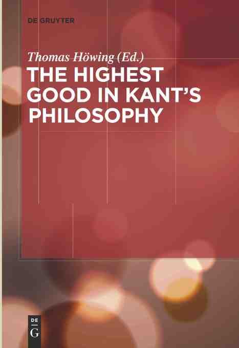 预售按需印刷 The Highest Good in Kant’s Philosophy