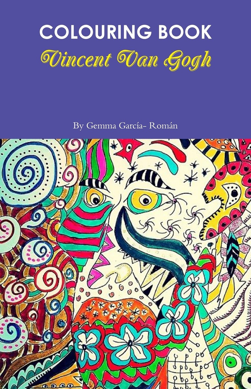 预售 按需印刷 colouring book vincent van gogh