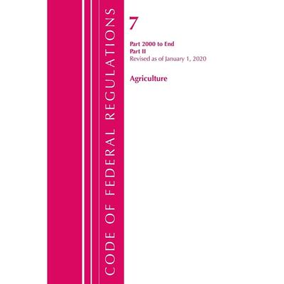 预售 Code of Federal Regulations  Title 10 Energy 1-50  Revised as of January 1  2020英文原版 Bloomsbury