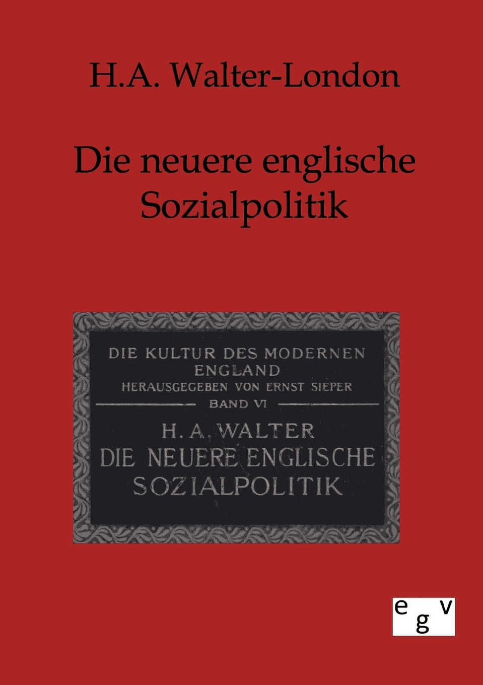 预售按需印刷Neuere englische Sozialpolitik德语ger