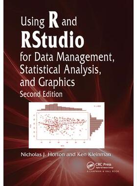 预订 按需印刷 Using R and RStudio for Data Management  Statistical Analysis  and Graphics