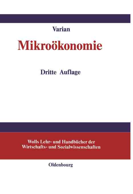 预售 按需印刷 Mikro?konomie 书籍/杂志/报纸 经济管理类原版书 原图主图