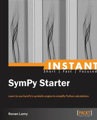 【预售 按需印刷】Instant SymPy Starter