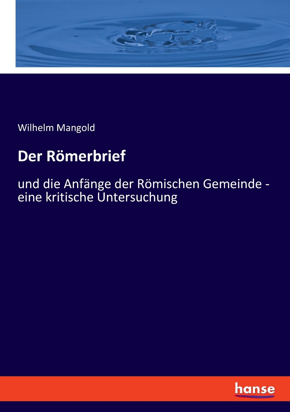 预售按需印刷Der R?merbrief德语ger