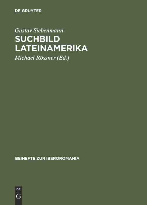 预售 按需印刷 Suchbild Lateinamerika 书籍/杂志/报纸 文学小说类原版书 原图主图