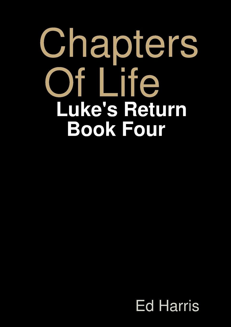 【预售按需印刷】Chapters Of Life Luke s Return Book Four