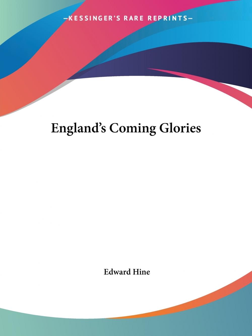 【预售 按需印刷】england s coming glories