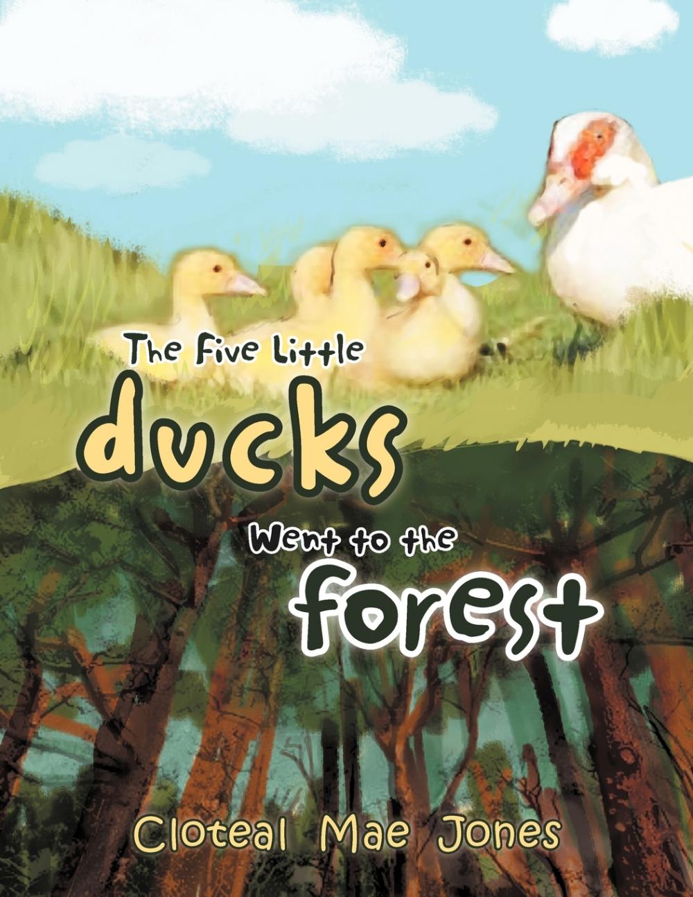 预售按需印刷 The Five Little Ducks Went to the Forest