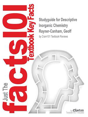 【预售 按需印刷】Studyguide for Descriptive Inorganic Chemistry by Rayner-Canham  Geoff  ISBN 9781464125577