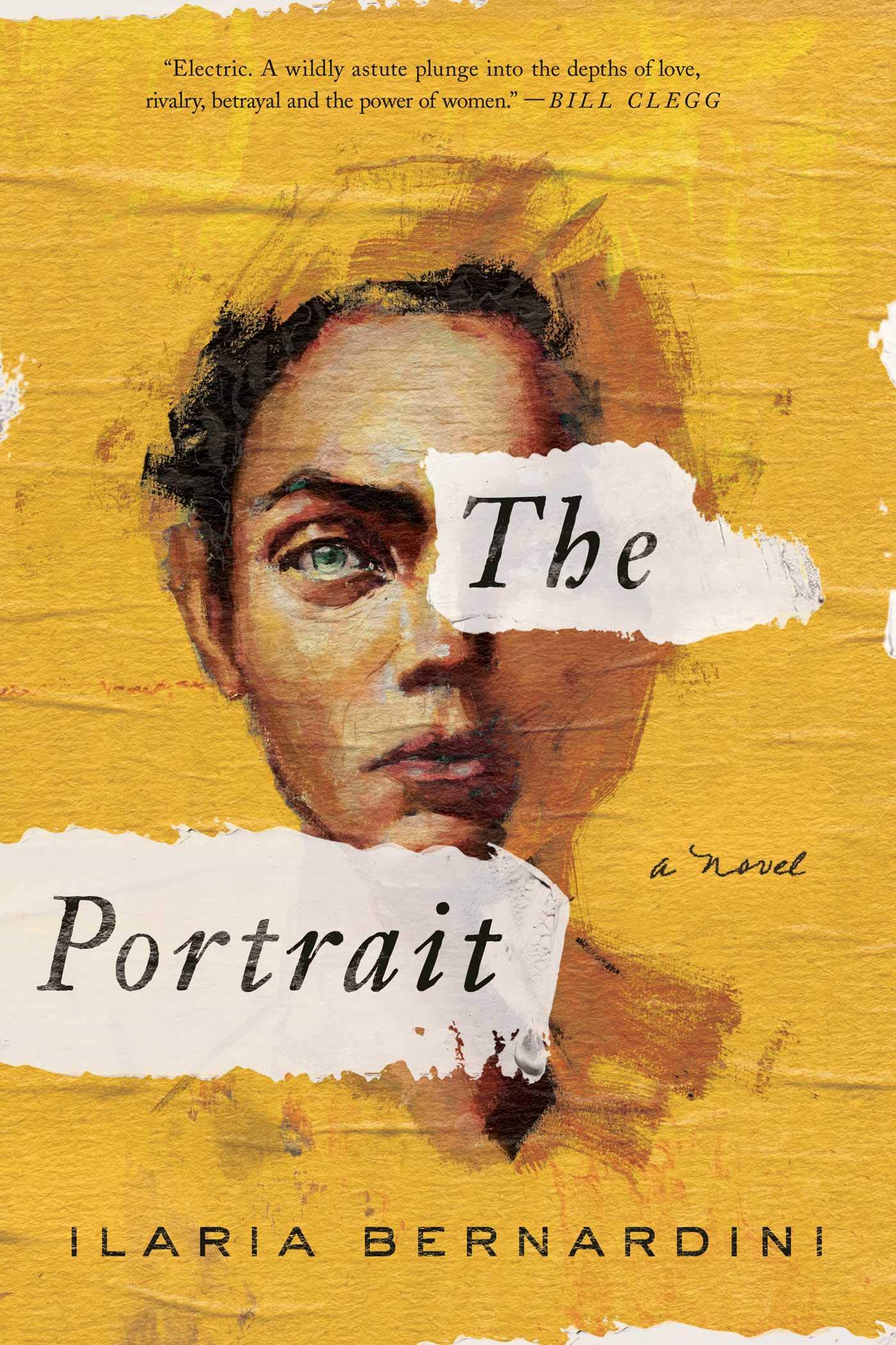 画像 英文原版小说 The Portrait 艺术背后的谎言与爱情 Ilaria Bernardini 畅销小说 肖像 精装 中图