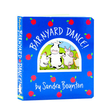 进口英文原版正版 Barnyard Dance谷仓舞蹈 名家Sandra Boynton获奖作品 撕不烂纸板书 幽默诙谐 低幼儿童单词汇启蒙 宝宝早教认知