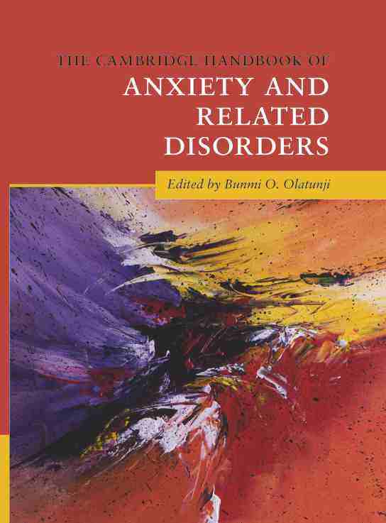 预售 按需印刷the cambridge handbook of anxiety and related