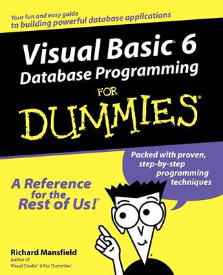 【预售 按需印刷】Visual Basic 6 Database Programming for Dummies