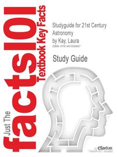 【预售 按需印刷】Studyguide for 21st Century Astronomy by Kay  Laura  ISBN 9780393918786