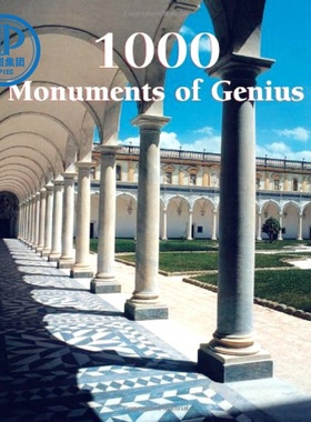 Parkstone 英文原版 1000 Monuments of Genius 纪念碑 纪念建筑1000例