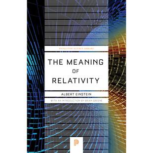 预售 The Meaning of Relativity相对论的意义：包括非对称场的相对论性理论（第5版）