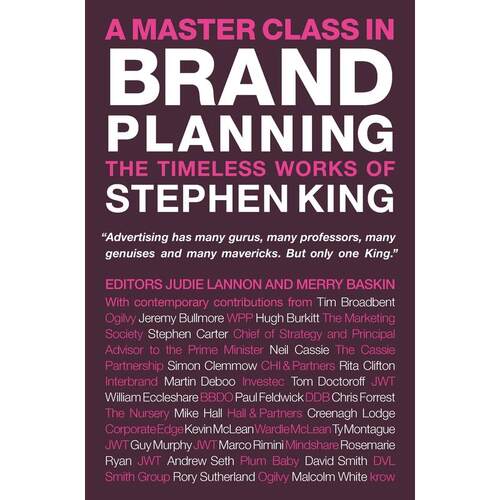 预售  A Master Class in Brand Planning