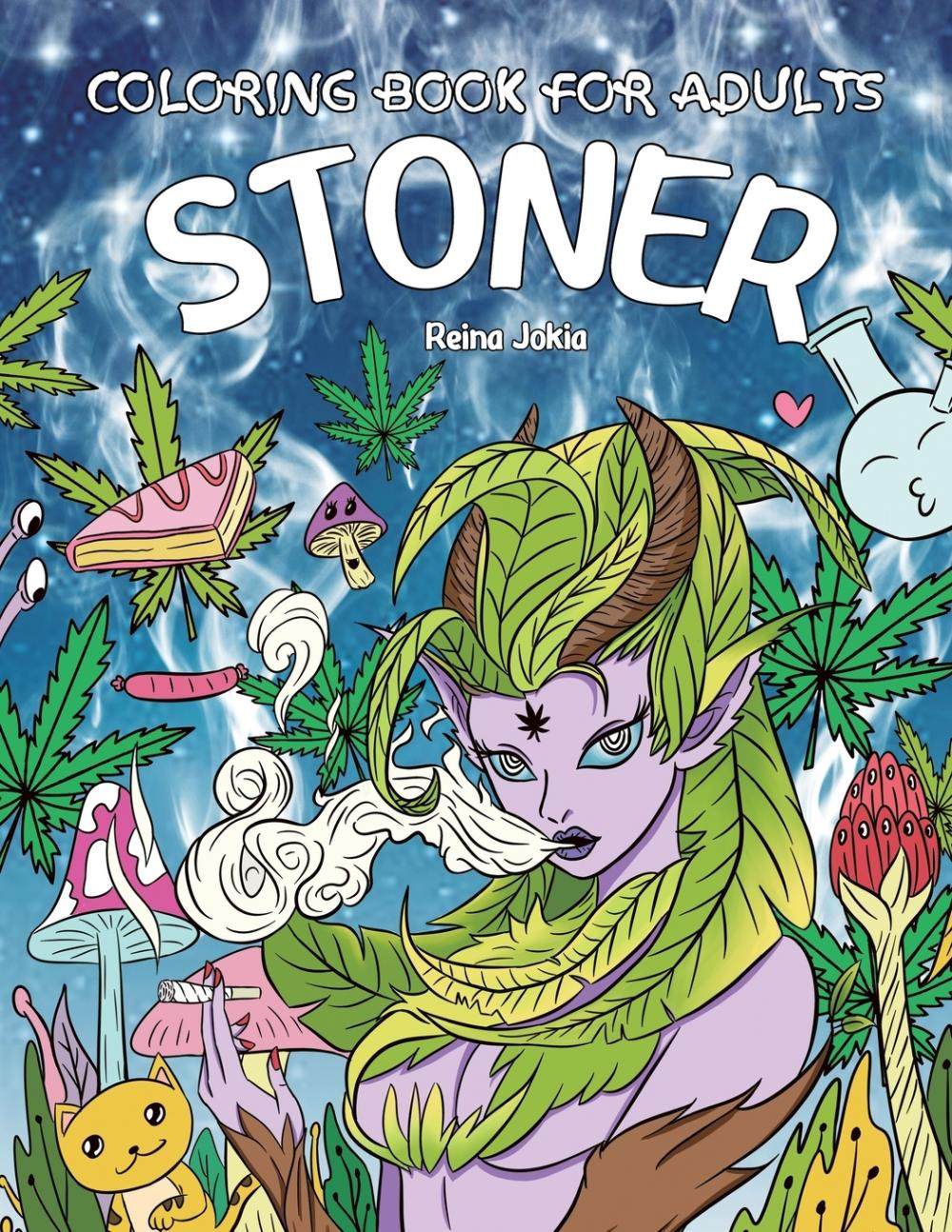 【预售 按需印刷】stoner coloring book for adults
