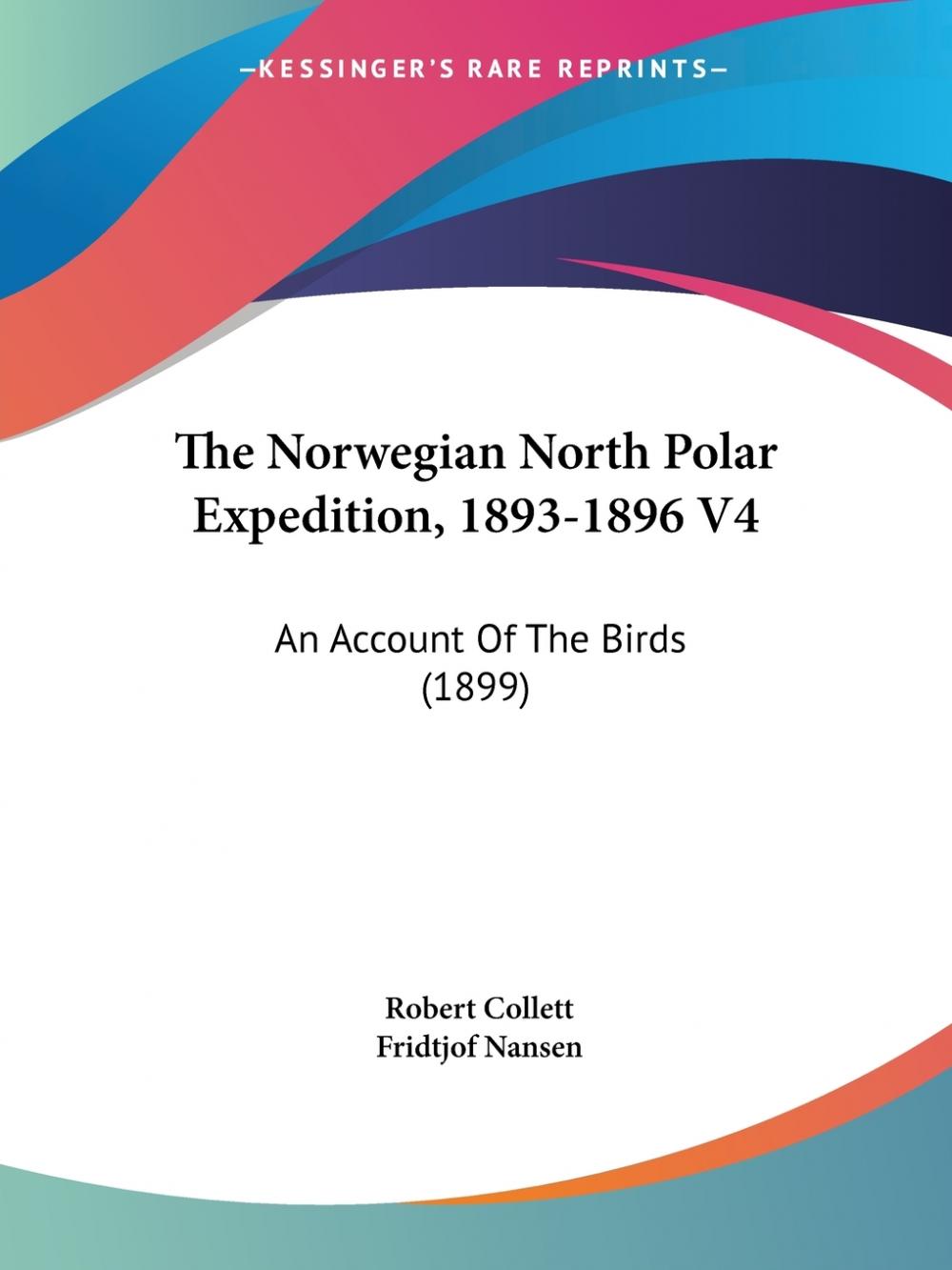 【预售 按需印刷】The Norwegian North Polar Expedition  1893-1896 V4 书籍/杂志/报纸 文学小说类原版书 原图主图