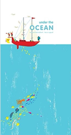 英文原版立体书 海底深处 儿童绘本环保故事Under the ocean pop up book,By Anouck Boisrobert , Louis Rigaud 中图
