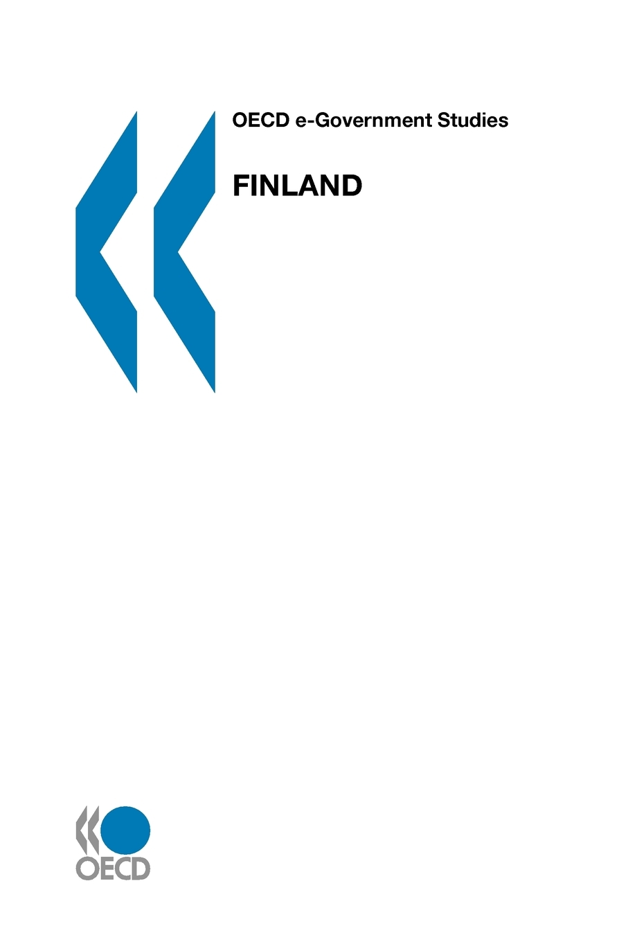 【预售 按需印刷】OECD e-Government Studies Finland 书籍/杂志/报纸 科普读物/自然科学/技术类原版书 原图主图