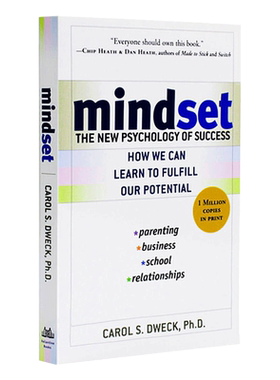 英文原版 思维模式 全新的成功心理学看见成长的自己Mindset:The New Psychology