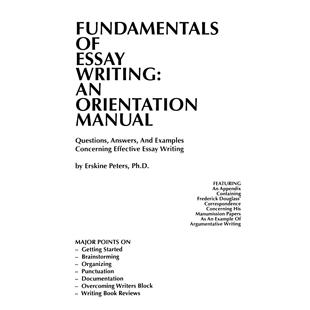 Essay Writing 按需印刷Fundamentals 预售