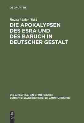 预售 按需印刷 Die Apokalypsen des Esra und des Baruch in deutscher Gestalt