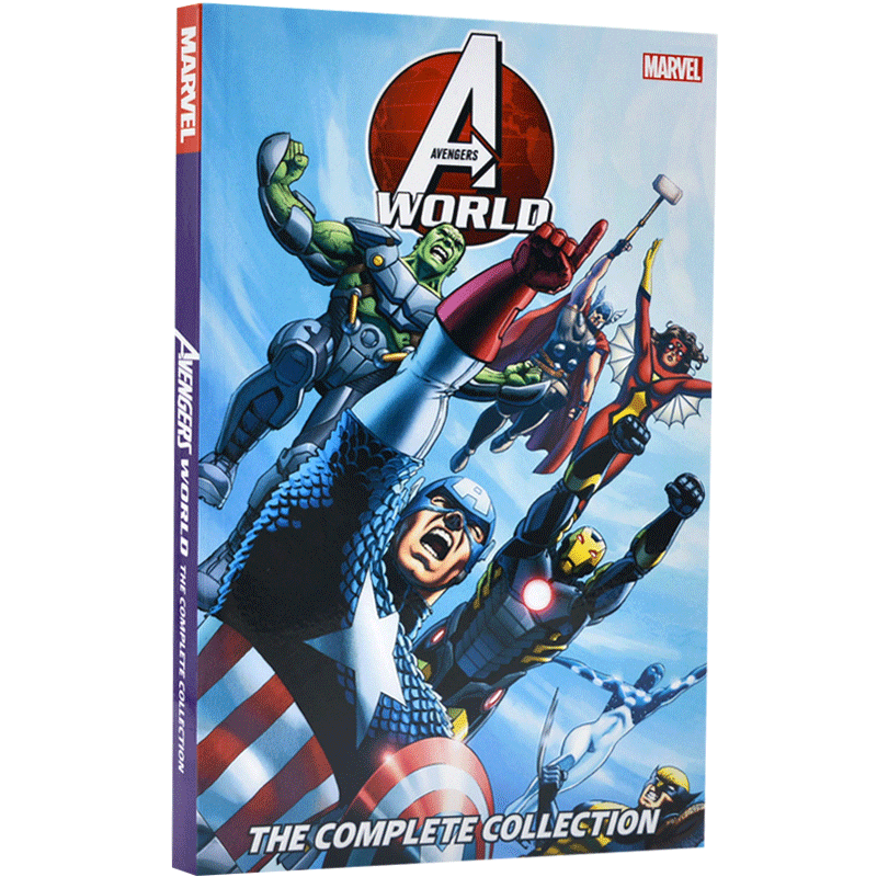 漫威复仇者联盟的世界全集 英文原版 Avengers World:The Complete Collection 复联世界1-21合辑 漫迷收藏 美队雷神钢 中图
