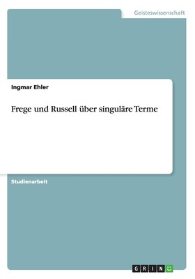 预售 按需印刷Frege und Russell über singul?re Terme德语ger