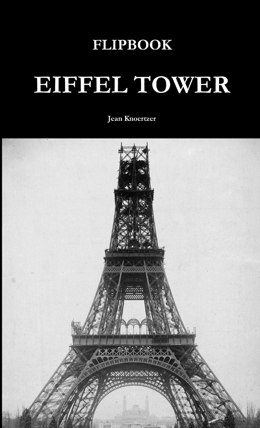 预售 按需印刷 flipbook eiffel tower