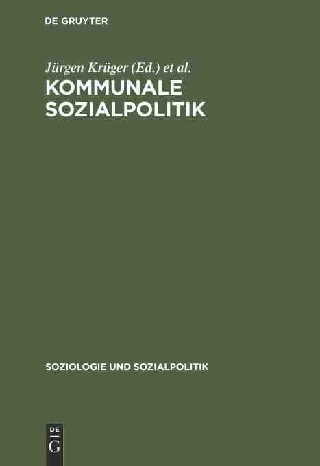 预售按需印刷 Kommunale Sozialpolitik