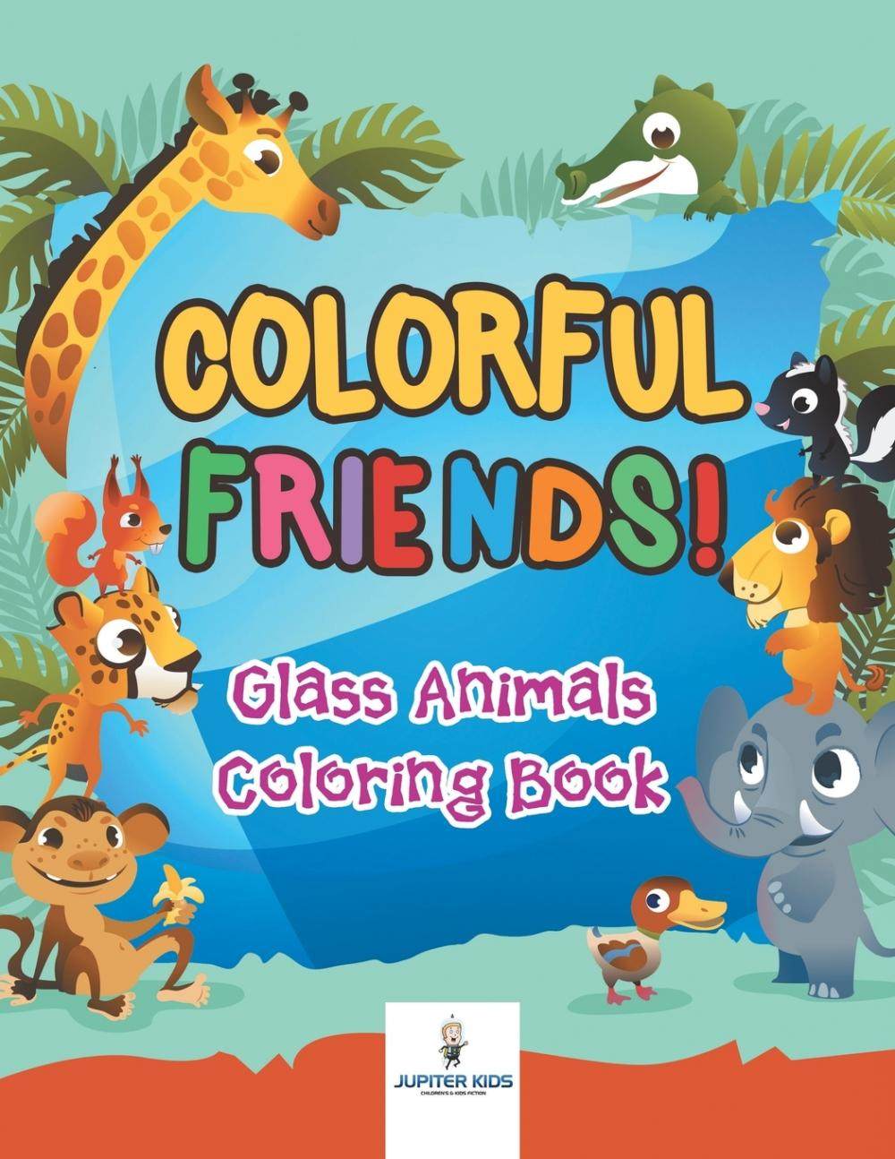 glass animals coloring book