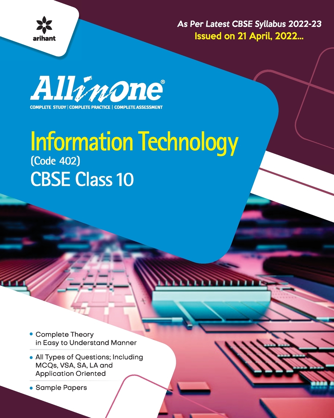 预售按需印刷 CBSE All In One Information Technology(Code 402) Class 11 2022-23 Edition(As per latest CBSE Sylla